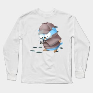 Golang Gopher Detective Long Sleeve T-Shirt